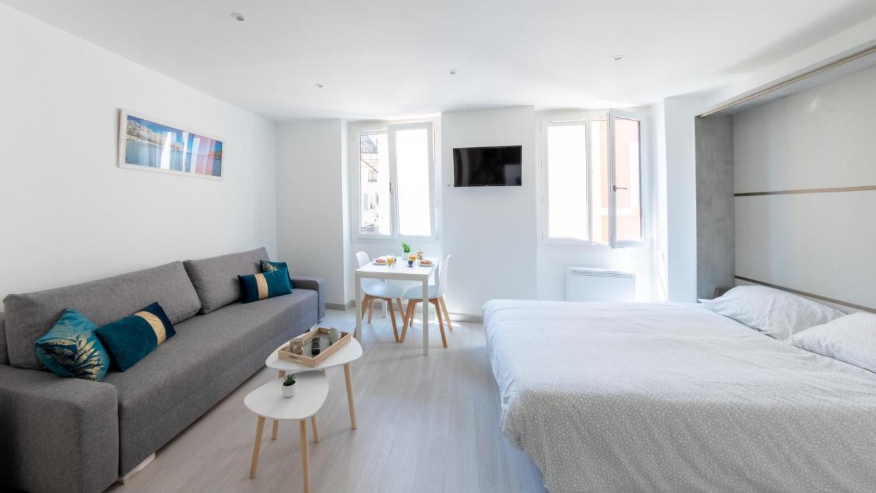 Studio Lumineux Place De Lenche Panier Marseille Marselha Exterior foto