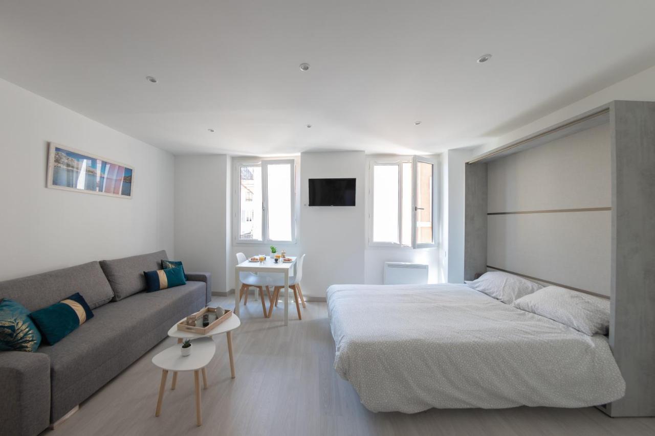 Studio Lumineux Place De Lenche Panier Marseille Marselha Exterior foto